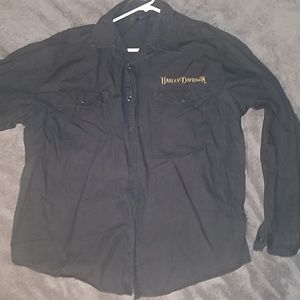 Mens long sleeve button down shirt